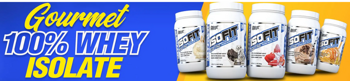 Nutrex IsoFit Whey Isolate Protein Powder: A Review On The Best tasting protein powder.