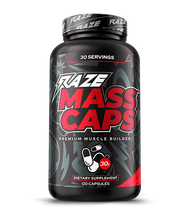Load image into Gallery viewer, REPP Sports - RAZE MASS CAPS - 120 Capsules