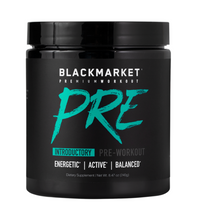 Load image into Gallery viewer, Blackmarket Labs PRE Low Stim Pre-Workout