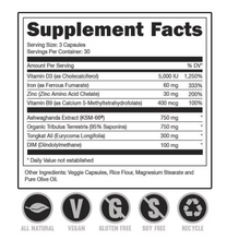 Load image into Gallery viewer, Bucked Up RUT Testosterone Booster (90 Capsules)