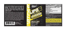 Load image into Gallery viewer, NUTREX RESEARCH LIPO-6 BLACK INTENSE ULTRA CONCENTRATE FAT BURNER, 60 COUNT