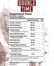 Load image into Gallery viewer, AXE & SLEDGE FAT BURNER SUPPLEMENT FACTS