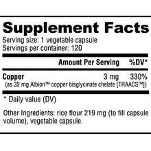 Load image into Gallery viewer, Copper Chelate