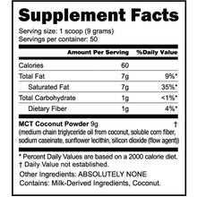 Load image into Gallery viewer, MCT Powder