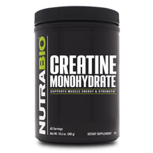 Load image into Gallery viewer, NutraBio Creatine Monohydrate