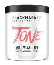 Load image into Gallery viewer, Blackmarket Labs TONE Weight Loss Pre-Workout With Biotin