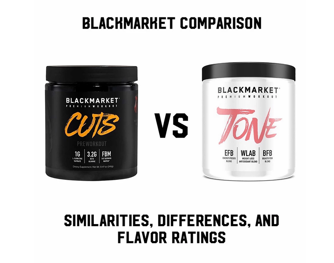 BLACKMARKET CUTS VS TONE + FLAVOR REVIEWS