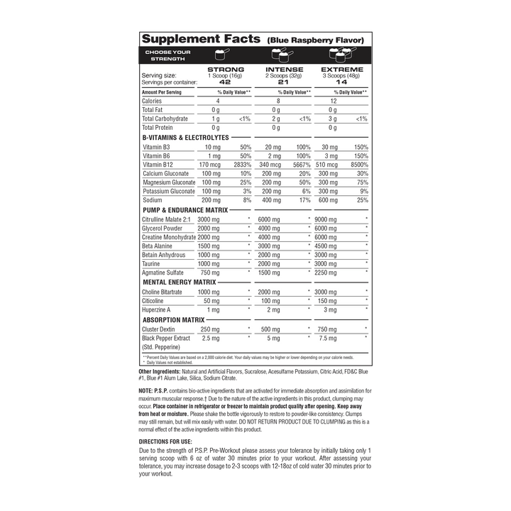 Metabolic P.S.P