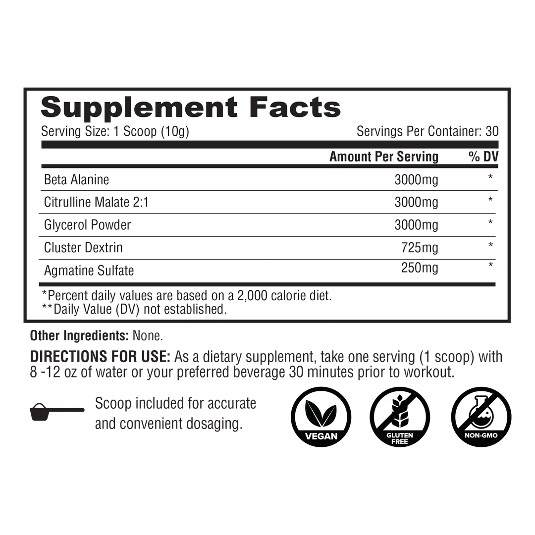 Metabolic Stim-Free Pump