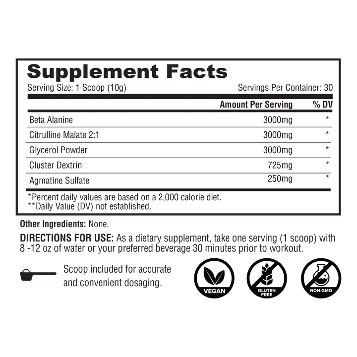 Metabolic Stim-Free Pump