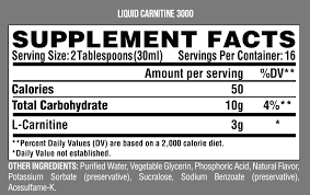 Nutrex L-Carnitine 3000
