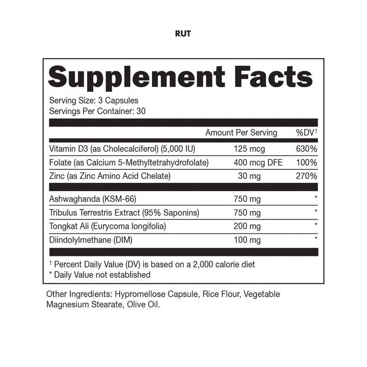 DAS RUT Testosterone Booster