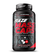 Load image into Gallery viewer, REPP Sports - RAZE MASS CAPS - 120 Capsules
