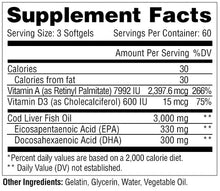 Load image into Gallery viewer, Metabolic Nutrition - FISH 3000 - 180 Softgels

