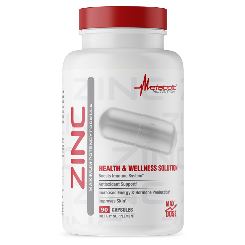 Metabolic Nutrition - ZINC - 90 Capsules