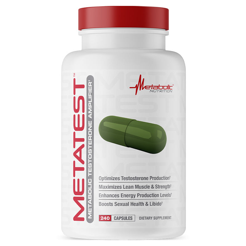 Metabolic Nutrition - METATEST - 240 Capsules