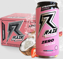 Load image into Gallery viewer, REPP Sports - RAZE Energy Drink-12-Pack-Strawberry Colada-
