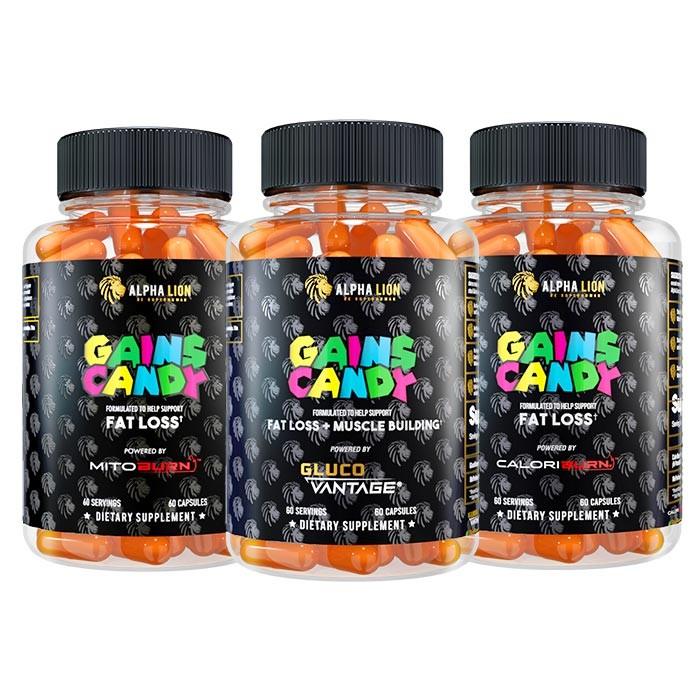 Alpha Lion Gains Candy Shred Stack